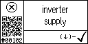 English text view of the event 102 for the Inverter supply