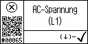 German-language event page of the event 65 for the AC voltage L1 too high