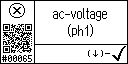English-language event page of the event 65 for the AC voltage L1 too high