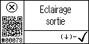French text view of the event 78 for the glow plugs 