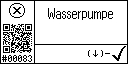 German text view of the event 83 for the water pump/fan