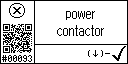 English text view of the event 93 for the power contactor