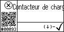 French text view of the event 93 for the power contactor
