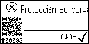 Spanish text view of the event 93 for the power contactor