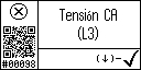 Spanish-language event page of the event 98 for the AC voltage L3 too high