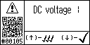 English warning view of event 105 for AGT DC voltage 1 high