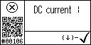 English text view of event 106 for AGT DC current 1 high