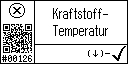German text view of event 126 for fuel temperature high