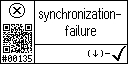 English text view of event 135 for synchronization problem