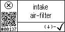 English text view of event 137 for error air filter