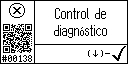 Spanish text view of event 138 for Diagnostic message ECU