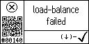 English text view of event 140 for error load balancing