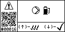 Symbolic view of event 16 for the fuel supply output low