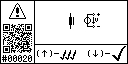 Symbolic warning view of event 20 for short circuit current sensor