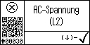 German text view of event 30 for AC voltage L2 low