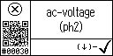 English text view of event 30 for AC voltage L2 low