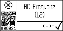 German text view of event 31 for AC frequency L2 low