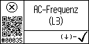German text view of event 35 for AC frequency L3 low