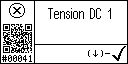 French text view of event 41 for AGT DC voltage 1 low
