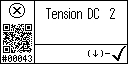 French text view of event 43 for AGT DC voltage 2 low