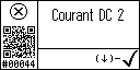 French text view of event 44 for AGT DC current 2 low