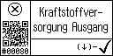 German text view of the event 80 for the fuel supply output high