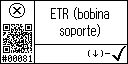 Spanish text view of event 81 for ETR-Hold current high