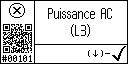 French text view of event 101 for AC power L3 high