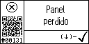 Spanish text view for CAN communication lost: Generator control has lost the panel