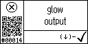 English text view of event 14 for Glow plugs output low