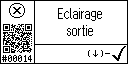 French text view of event 14 for Glow plugs output low