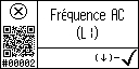 French text view of event 2 for AC frequency L1 low