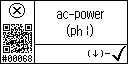 English text view of event 68 for AC power L1 high