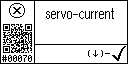 English text view of event 70 for servo current high