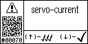 English text view of warning event 70 for servo current high