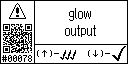 English text view of the warning  event 78 for the glow plugs 