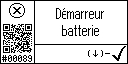 French text view of event 89 for battery voltage high