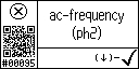 English text view of event 95 for AC frequency L2 high