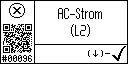 German text view of event 96 for AC current L2 high