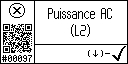 French text view of event 97 for AC power L2 high