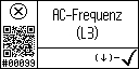 German text view of event 99 for AC frequency L3 high
