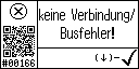 German text view of event 166 for Communication lost (iControl2 only)