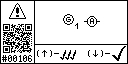 Symbolic warning view of event 106 for AGT DC current 1 high