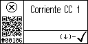 Spanish text view of event 106 for AGT DC current 1 high