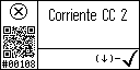 Spanish text view of event 108 for AGT DC current 2 high