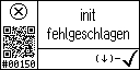 German text view of event 150 for no generator type selected (iControl2 only)