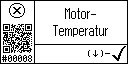 German text view of event 8 for engine temperature low