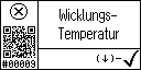 German text view of event 9 for winding temperature low