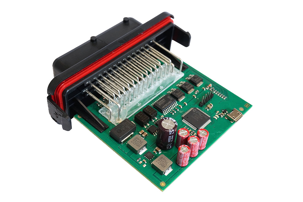 »iControl3 Generator Control« - Printed Circuit Board, Top View